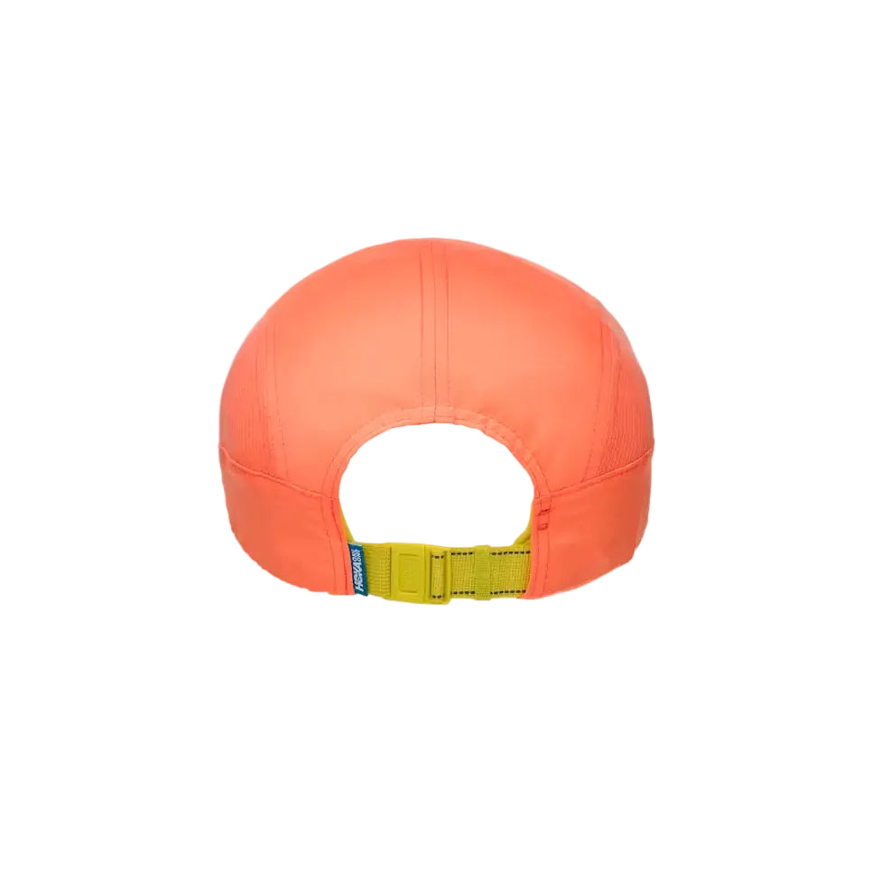 Hoka Adults Run Hat Neon Cantaloupe