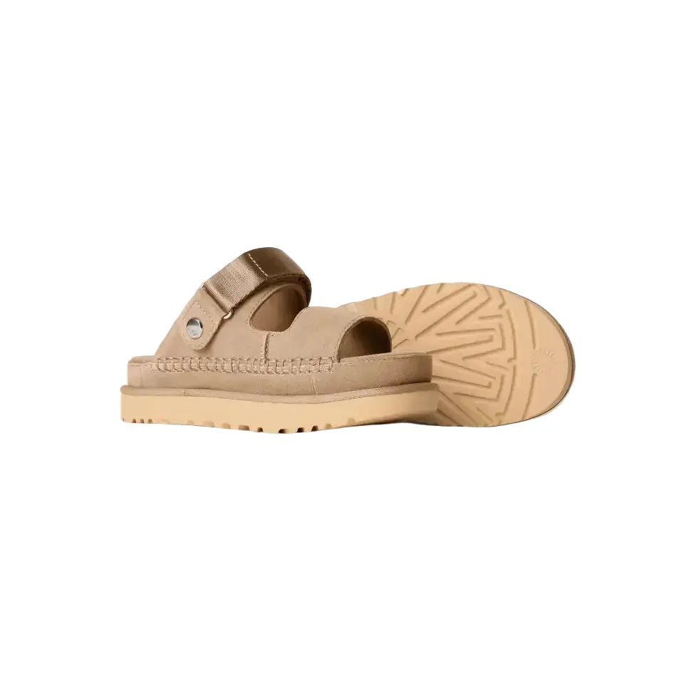 Ugg Womens Sandal Goldenstar Glide Sand