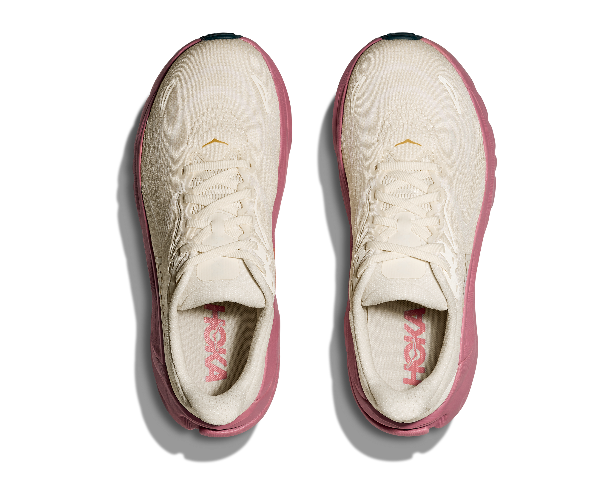 Hoka Womens Trainer Arahi 8 Alabaster/Lingonberry