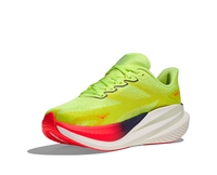 Hoka Womens Trainer Mach X 3 Neon Yuzu/Squid Ink