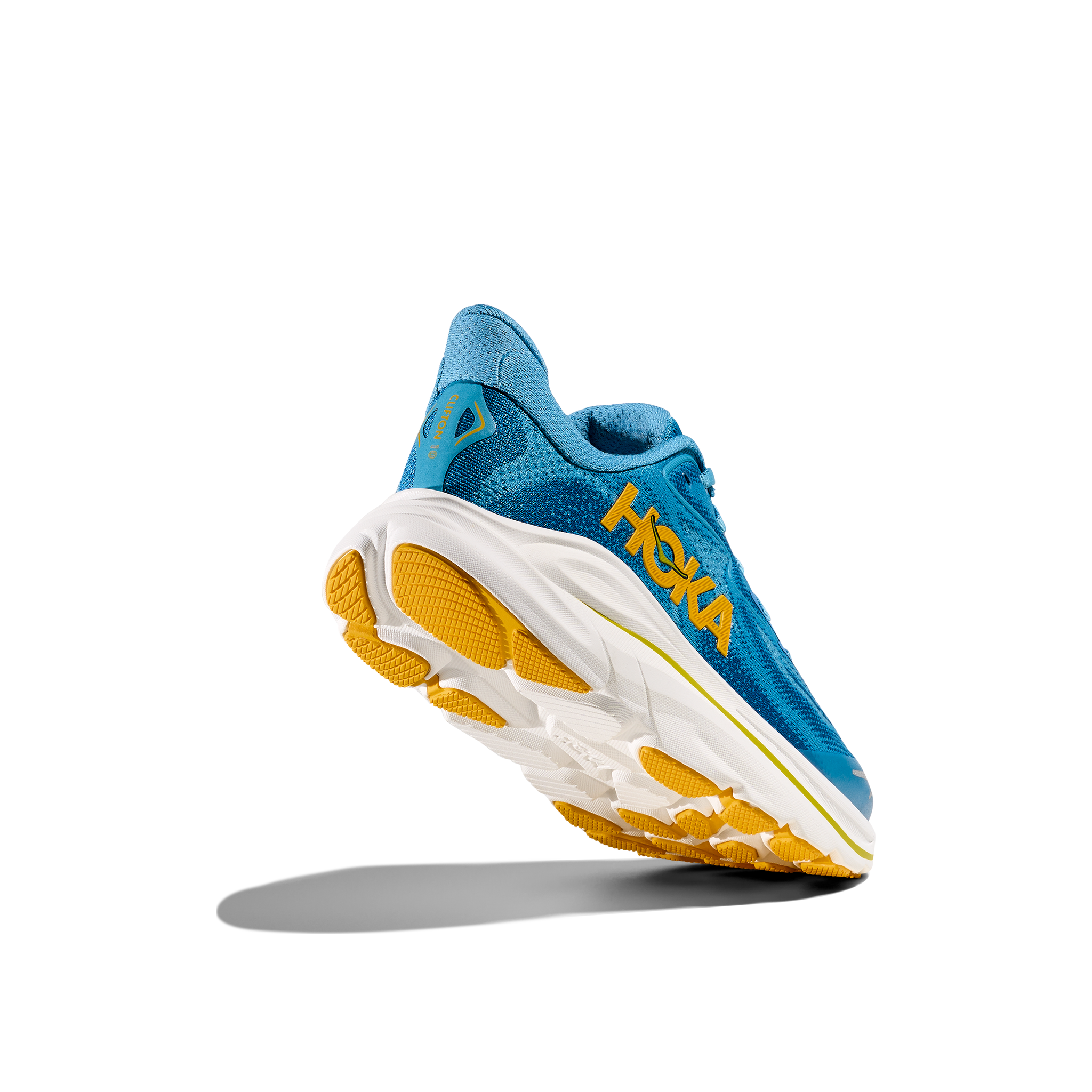 Hoka Youth Trainer Clifton 10 Big Kids Alpine Blue/Foggy Night