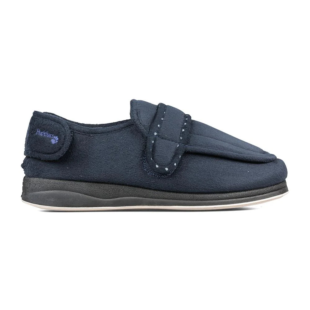 Padders Womens Slipper Enfold Navy