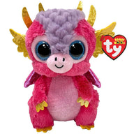 TY Beanie Bellies Mia the Dragon Soft Toy