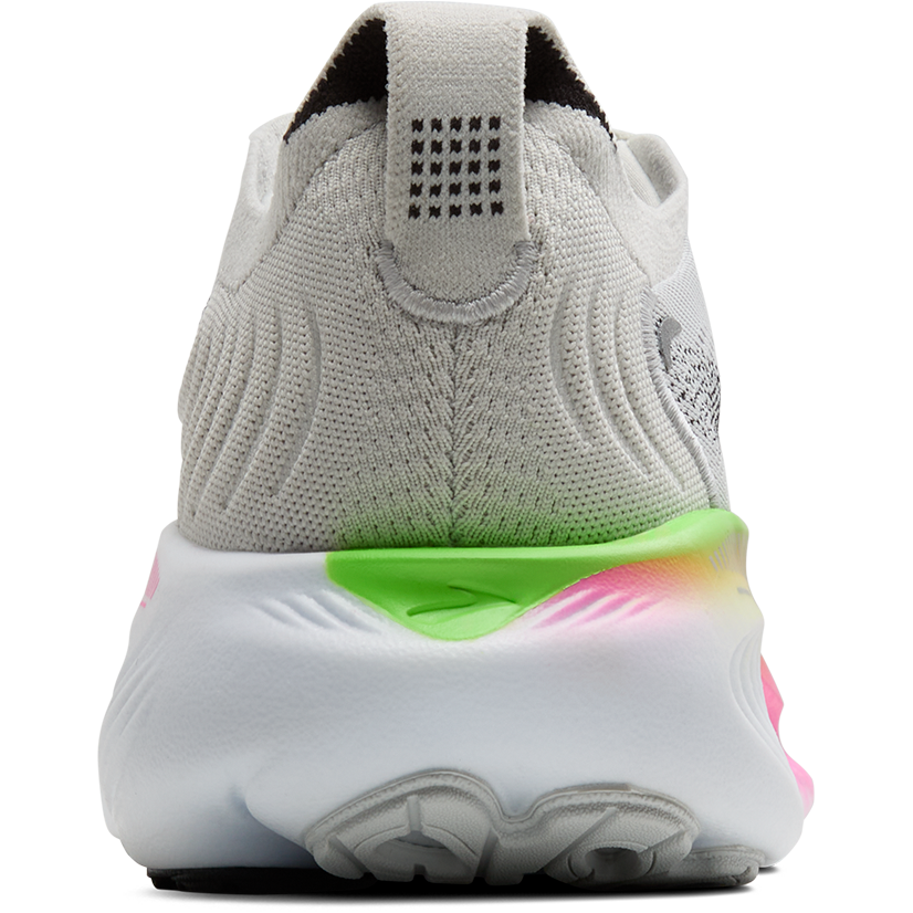 Brooks Womens Trainer Adrenaline GTS 25 Wide Oyster/Pink/Green