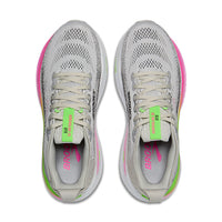 Brooks women's pink and green mesh trainer