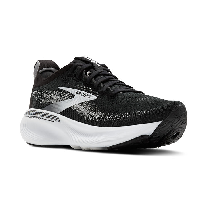 Brooks Womens Trainer Adrenaline GTS 25 Black/Grey/White