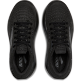 Brooks women's black lace-up trainer