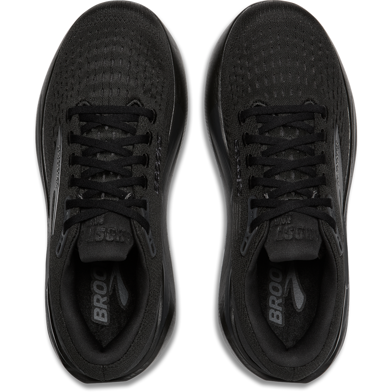 Brooks women's black lace-up trainer