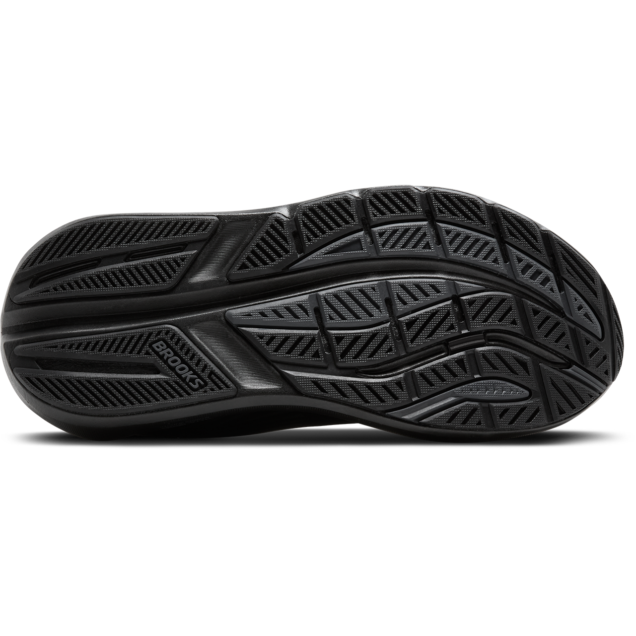 Brooks women's black lace-up trainer