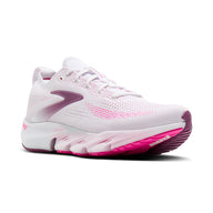Brooks white and pink trainer