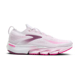 Brooks white and pink trainer