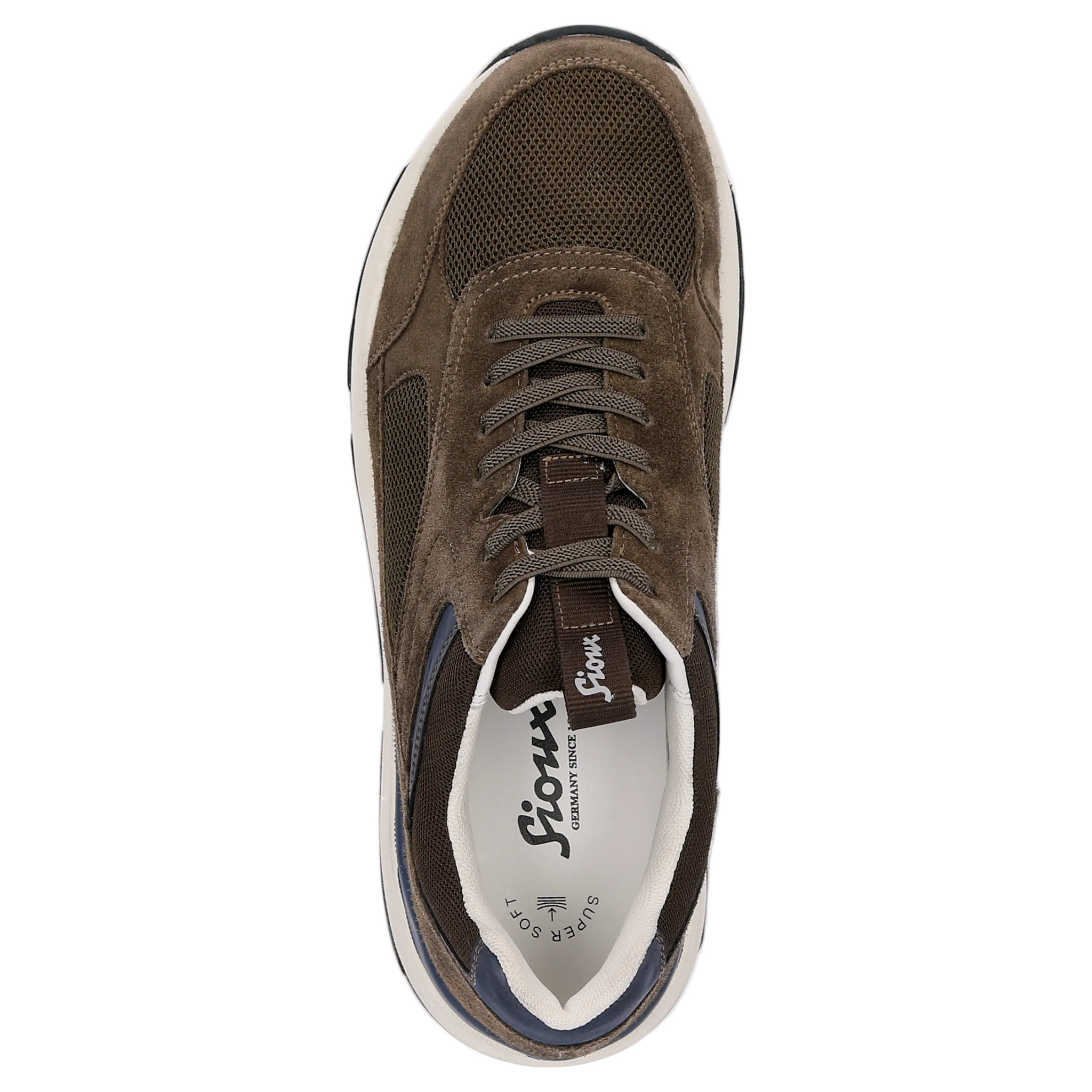 Sioux Mens Trainer Rogerlino-700 Pinebark