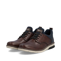 Rieker men's brown lace-up shoe