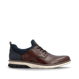 Rieker men's brown lace-up shoe