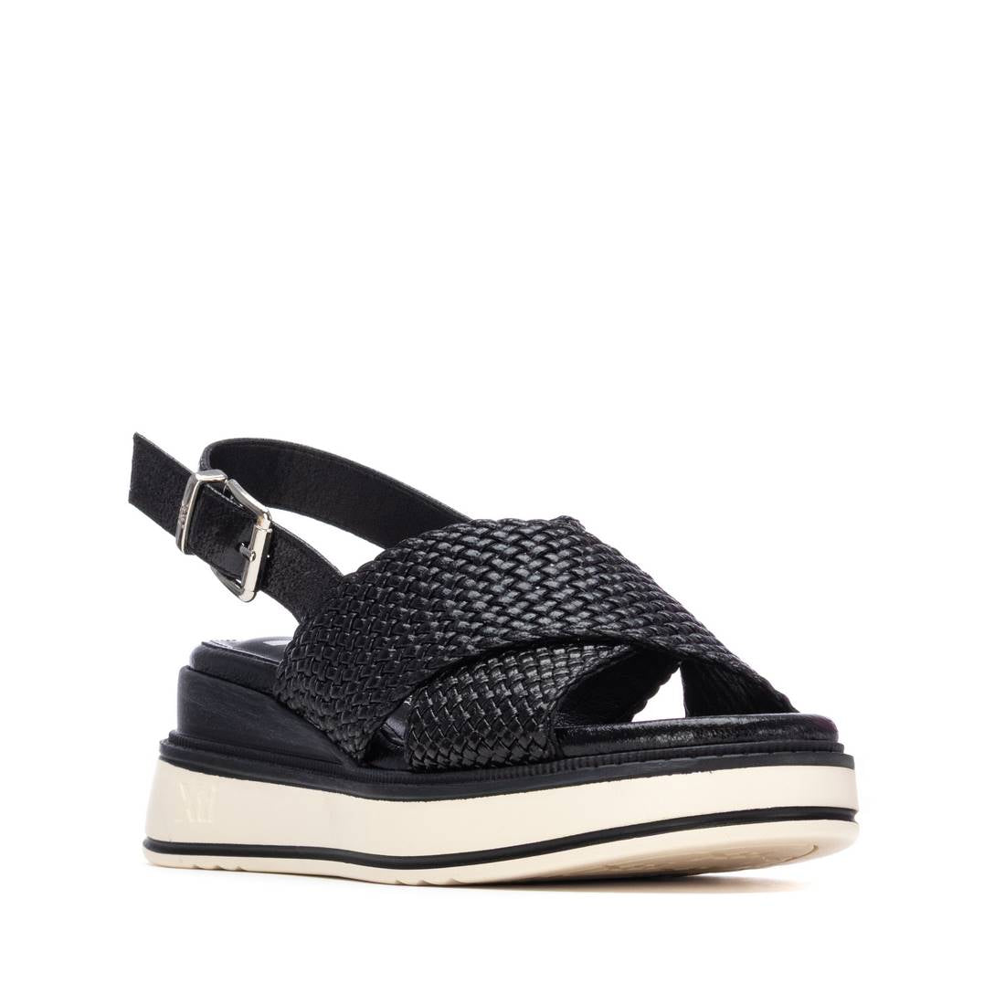 XTI Womens Sandal 145252 Black