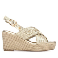 XTI Womens Sandal 145332 Gold