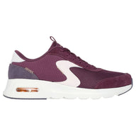 Skechers Womens Trainer Skech-Air Court Air Wave Burgundy/Multi
