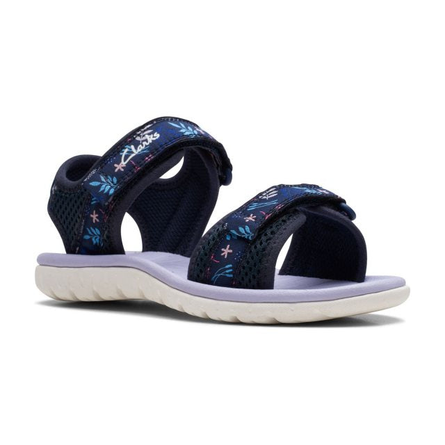 Clarks Girls Sandal Surfing Tide K Navy