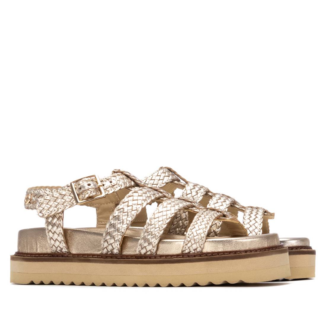 Carmela Womens Sandal 163030 Gold