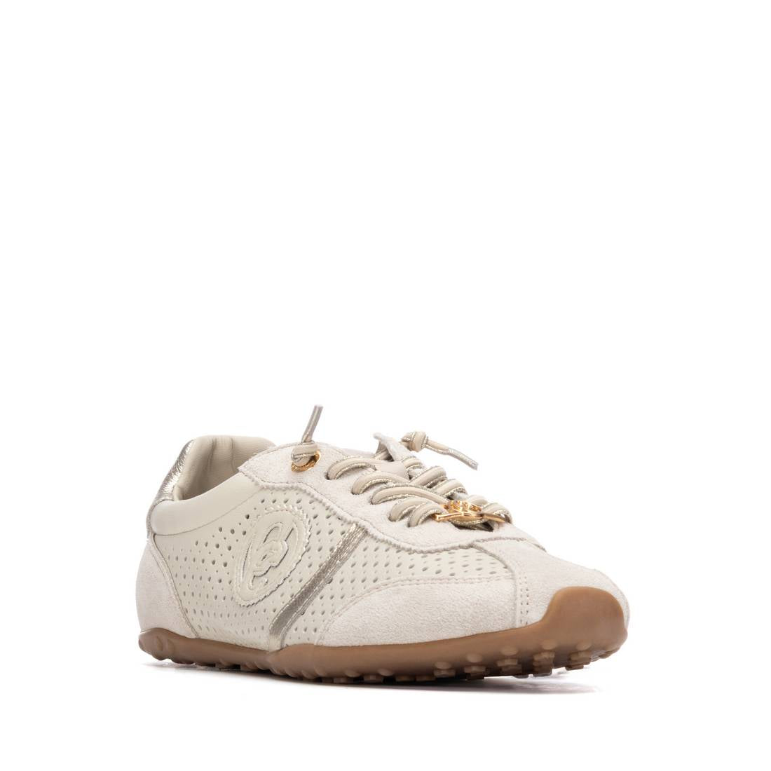 Carmela Womens Trainer 163109 Ice Suede