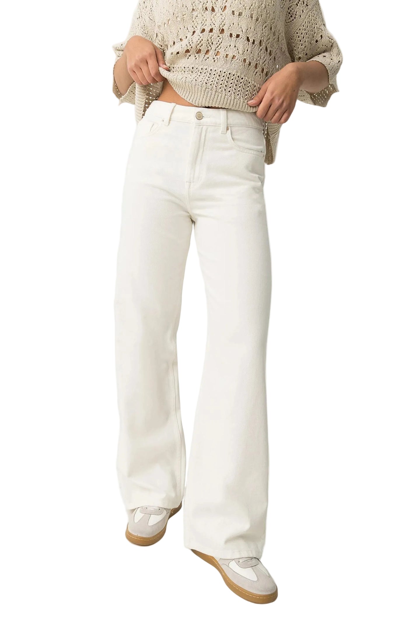 Tiffosi Womens Bonnye Wide Legs Jeans