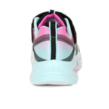 Skechers Girls Trainer S-Lights Cosmic Glow Black/Multi