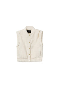 Tiffosi Womens Vest Martina Star White