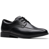 Clarks Boys School Shoe Jonwin Loop Y Black