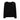 Tiffosi Malli women's black asymmetric top with buckle strap detail