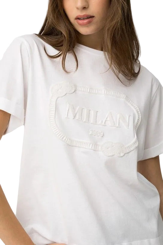Tiffosi Womens T-Shirt Spacy White