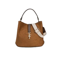 Tiffosi Sarah women's bison brown handbag