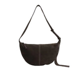 Tiffosi Womens Shoulder Bag Antonia Chocolate Brown