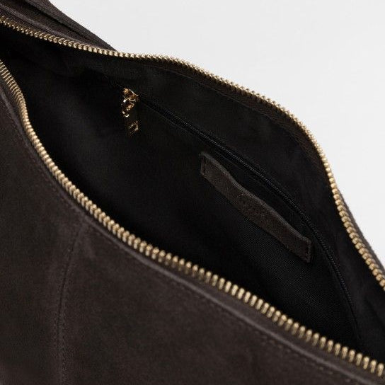 Tiffosi Antonia women's chocolate brown shoulder bag