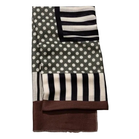Tiffosi Guadalupe women's brown scarf