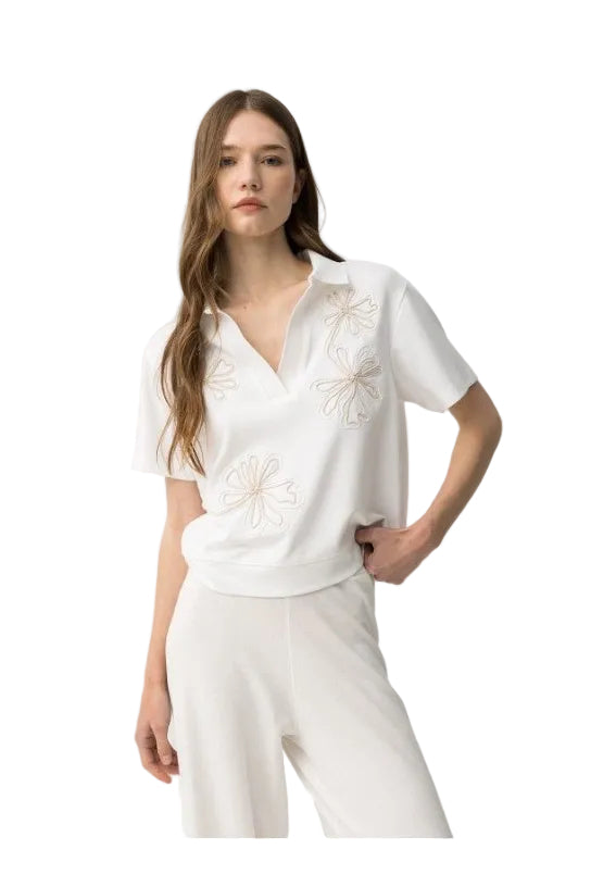 Tiffosi Womens T-Shirt Philly White