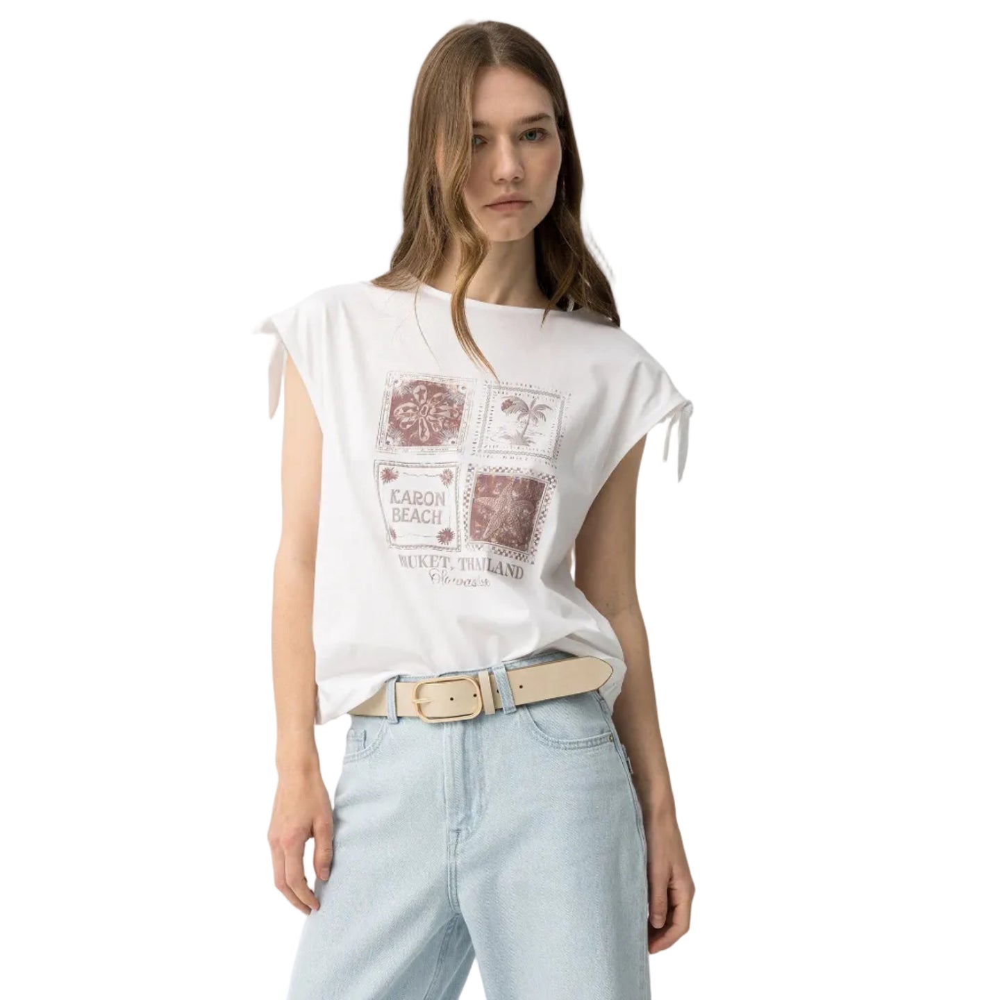 Tiffosi Womens Meloetta T-Shirt Star White