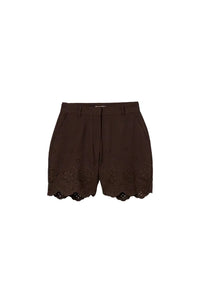 Tiffosi Womens Short Lencastre_B Chocolate Brown