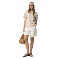 Tiffosi Womens Benny Shorts Star White