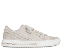 Skechers Womens Trainer Arch Fit Arcade Gem Steps 177221 Taupe/Gold