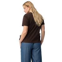 Tiffosi Womens Tali T-Shirt Chocolate Brown