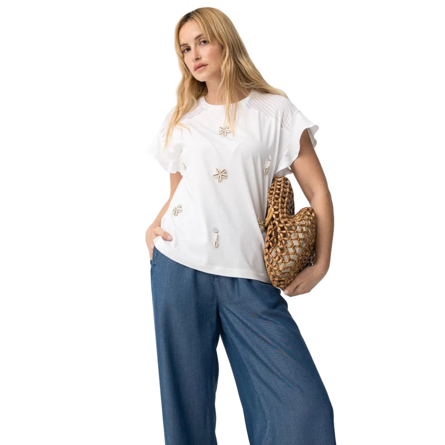 Tiffosi Womens Aponi T-Shirt White