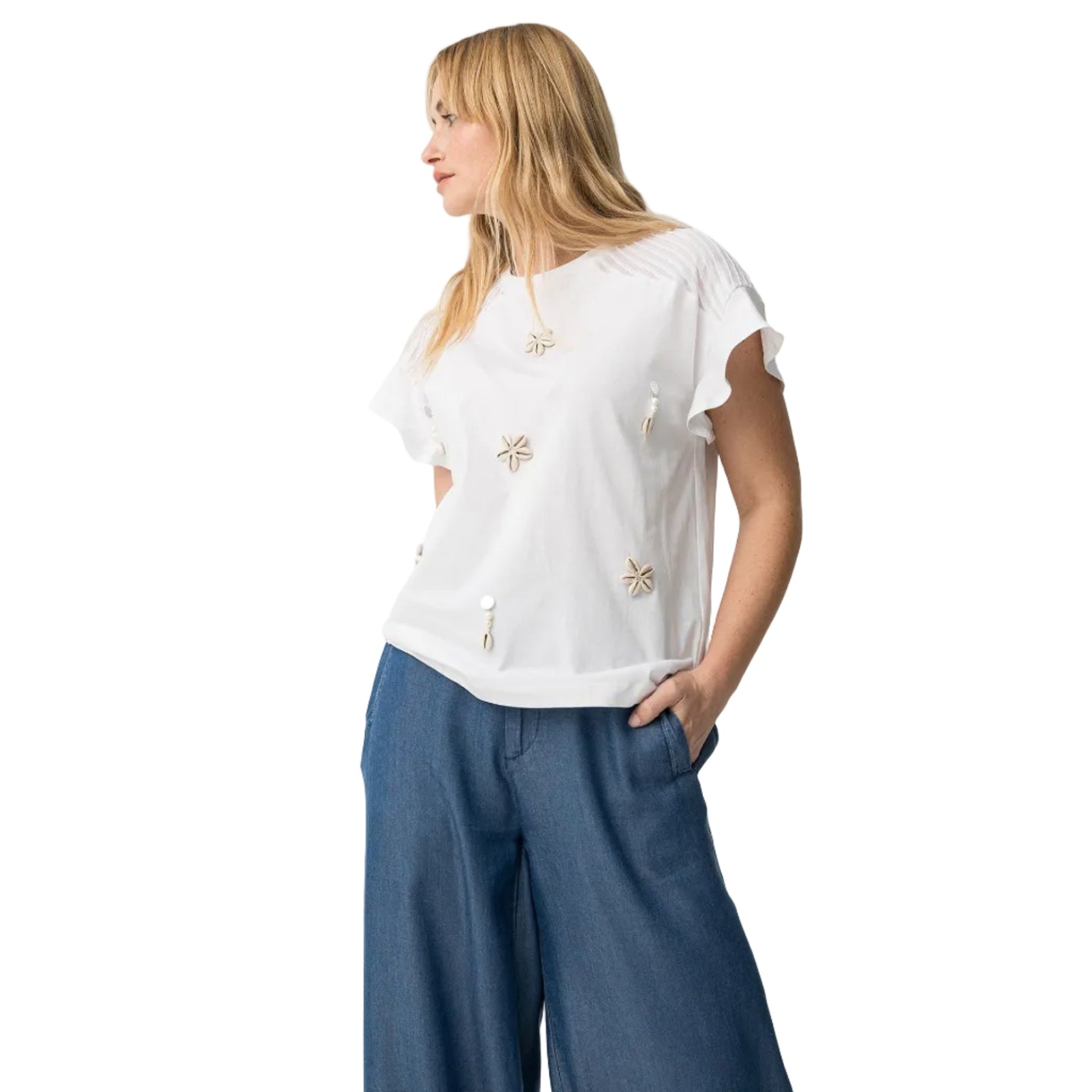 Tiffosi Womens Aponi T-Shirt White