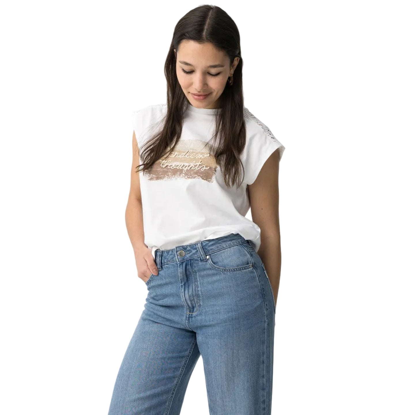 Tiffosi Womens Jellicent T-Shirt White