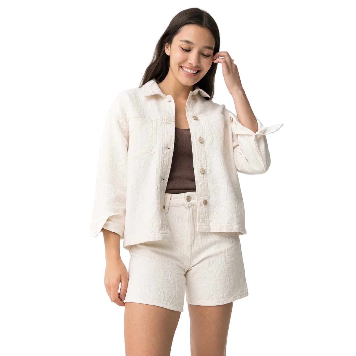 Tiffosi Womens Frida Jacket Star White