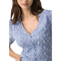 Tiffosi Womens Berat Blouse Baby Blue