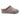Lunar women's grey faux suede slipper