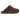 Lunar women's dark brown faux suede slipper