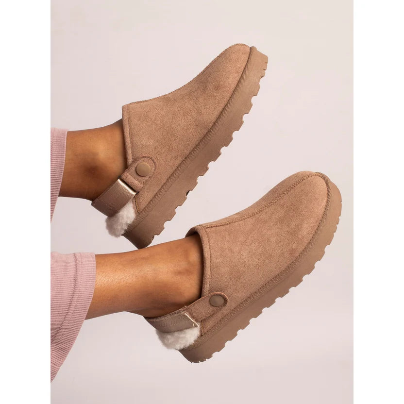 Lunar Womens Slipper Odessa Mink