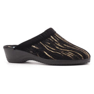 Lunar Womens Slipper Glenda Black