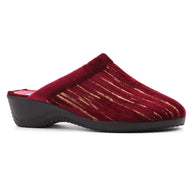 Lunar Womens Slipper Glenda Burgundy